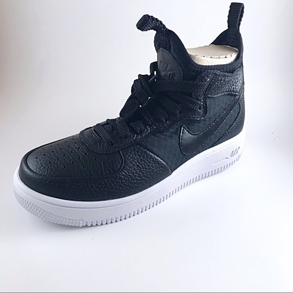 Women’s Nike Air Force 1 Ultraforce Mid Black NET - Picture 3 of 8